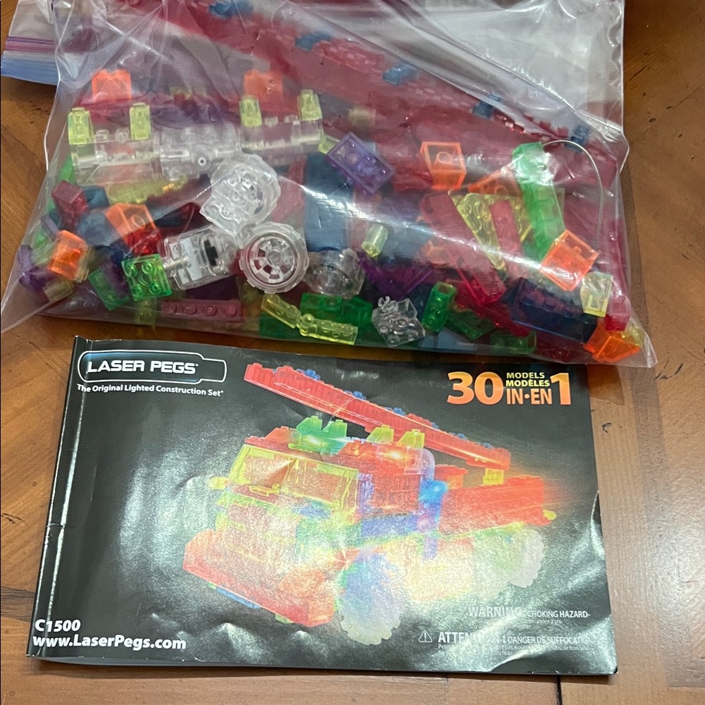 Laser Pegs Light-Up Building Set - Multicolor.